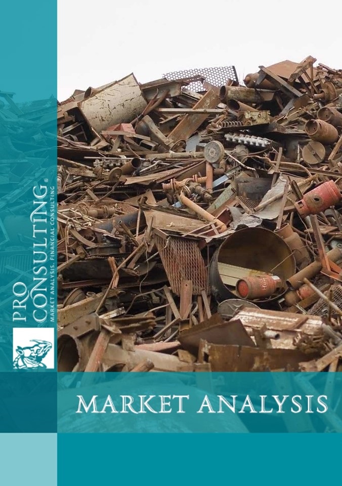 Market research report on scrap metal market in Ukraine in 2021. 2023 year